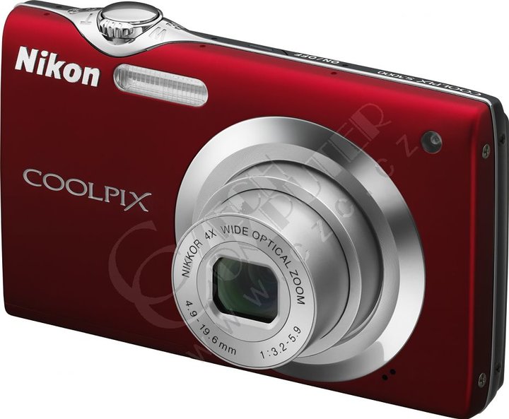 Nikon Coolpix S3000, červený_611924915