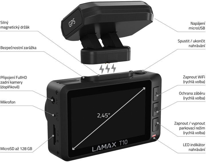 LAMAX T10 4K GPS
