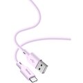 YENKEE kabel YCU 315 PE SILIC USB-A - USB-C, USB 2.0, 1.5m, růžová_1764870903