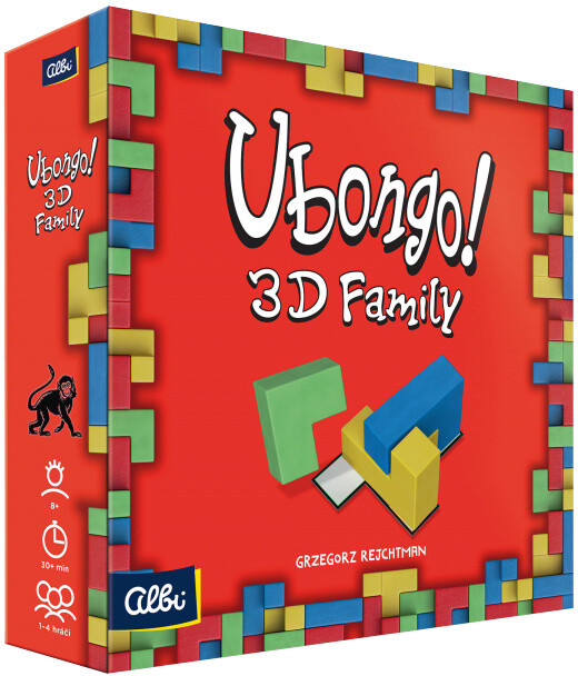 Desková hra Albi Ubongo 3D Family, 2.edice_1601752641