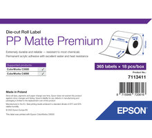 Epson ColorWorks štítky pro tiskárny, PP Matte Label Premium, 102x76mm, 365ks_1204744157