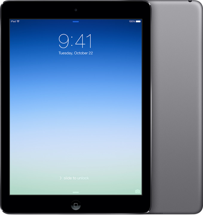 APPLE iPad Air, 16GB, Wi-Fi, 3G, šedá_1659966399