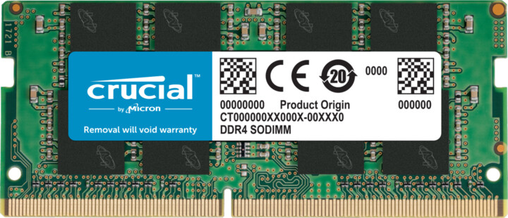 Crucial 8GB DDR4 3200 CL22 SO-DIMM