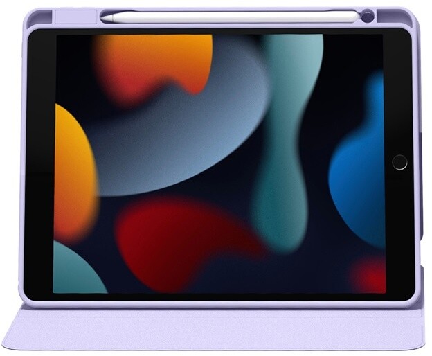 Baseus magnetický ochranný kryt Minimalist Series pro Apple iPad 10.2&quot;, fialová_4871423