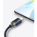 Baseus nabíjecí / datový kabel Crystal Shine Series USB-A - USB-C, 100W, 2m, černá_1475016890