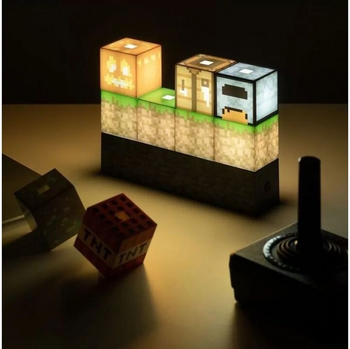 Lampička Minecraft - Block Building, USB_988664889