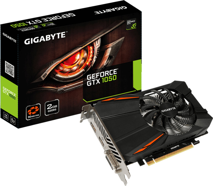 GIGABYTE GeForce GTX 1050 D5 2G, 2GB GDDR5_2108075271
