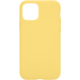 Tactical silikonový kryt Velvet Smoothie pro Apple iPhone 11 Pro, žlutá