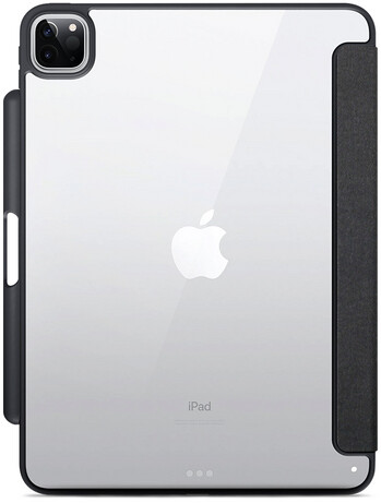 Epico ochranný obal Clear Flip Case pro Apple iPad Pro 2021, černá/transparentní_1639646558