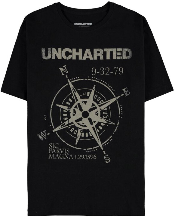 Tričko Uncharted - Compass (M)_764556251