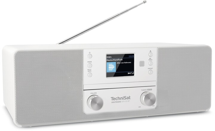 TechniSat DigitRadio 370 CD BT, bílá_1151551995
