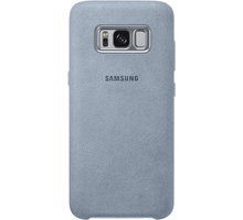 Samsung S8 Zadní kryt - kůže Alcantara, mint_1117681128