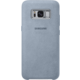 Samsung S8 Zadní kryt - kůže Alcantara, mint