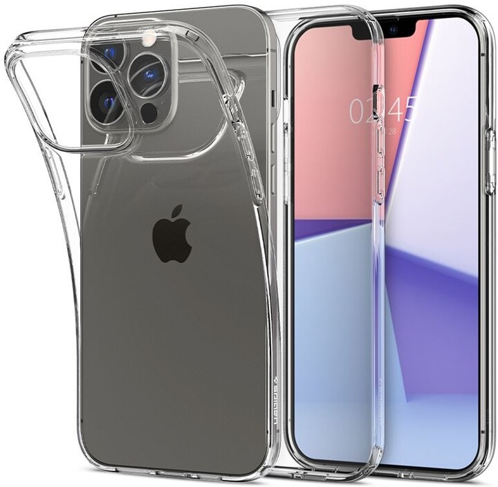 Spigen ochranný kryt Liquid Crystal pro Apple iPhone 13 Pro, transparentní_2007928506