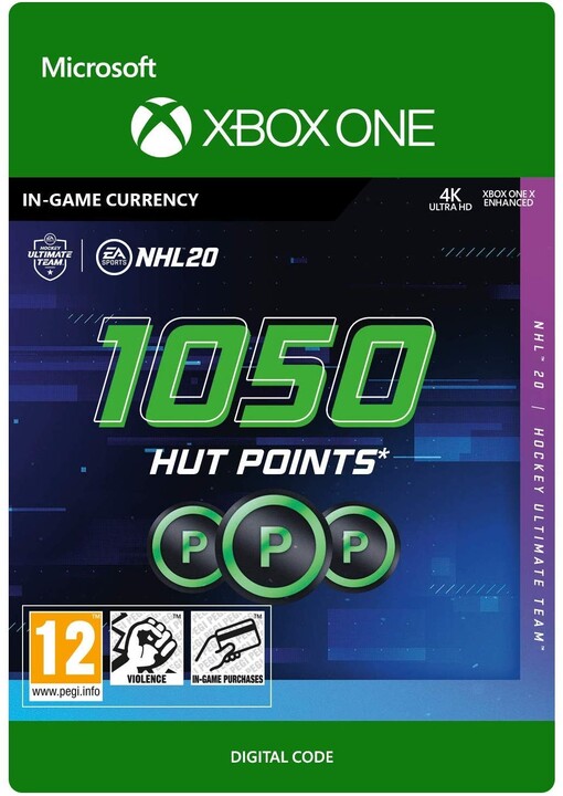 NHL 20 - 1050 HUT Points (Xbox ONE) - elektronicky_1697411062