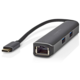Nedis Multiportový adaptér USB-C, 3x USB-A, HDMI, RJ45_412006040