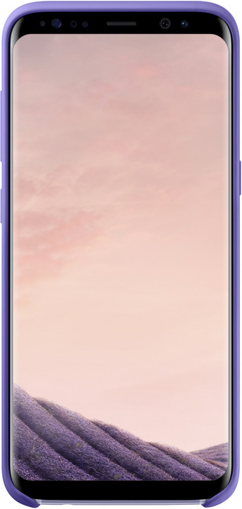 Samsung S8+, silikonový zadní kryt, violet_569127618