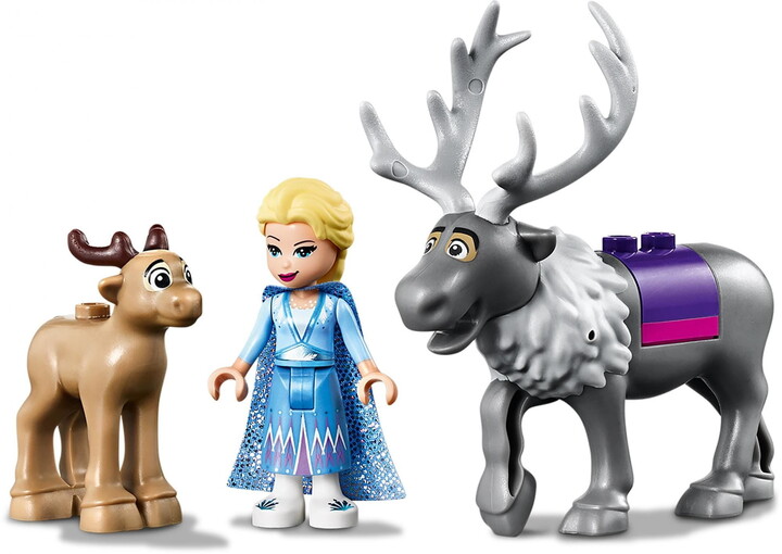 LEGO® Disney Princess 41166 Elsa a dobrodružství s povozem