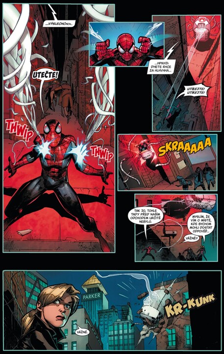 Komiks Peter Parker - Spectacular Spider-Man: Návrat domů, 4.díl, Marvel
