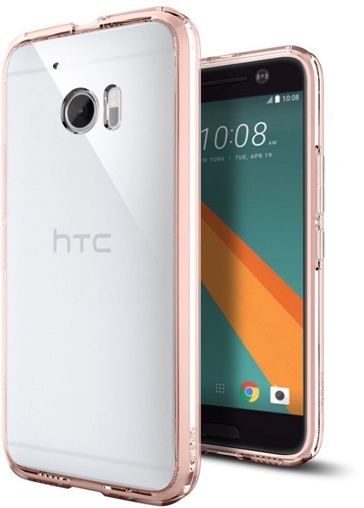 Spigen Ultra Hybrid, rose crystal - HTC 10_790176760