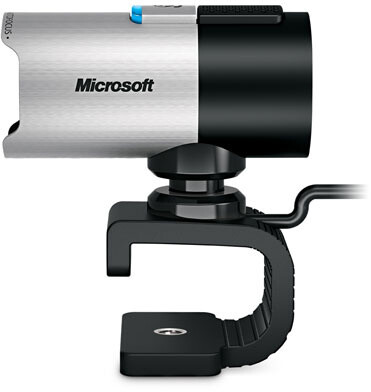 Microsoft webkamera LifeCam Studio, stříbrná