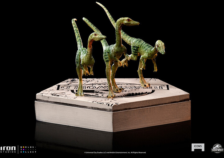 Figurka Iron Studios Jurassic World - Compsognatus - Icons_1554653431