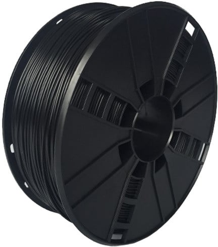 Gembird tisková struna (filament), flexibilní, 1,75mm, 1kg, černá_917242428