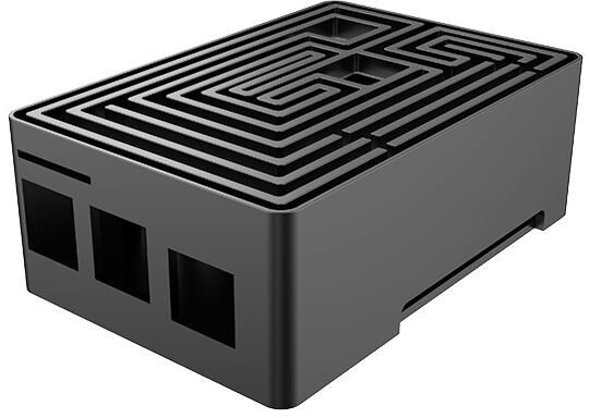 Akasa Maze, pro Raspberry Pi 4, hliník, černá_1208927095