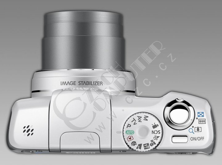 Canon PowerShot SX110 IS, stříbrný_1676838026