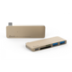 Gmobi Multi-port USB-C Hub, zlatá