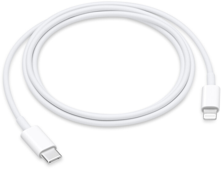 Kabel USB-C - Lightning, M/M, nabíjecí, datový, 1m, BULK balení_378650731