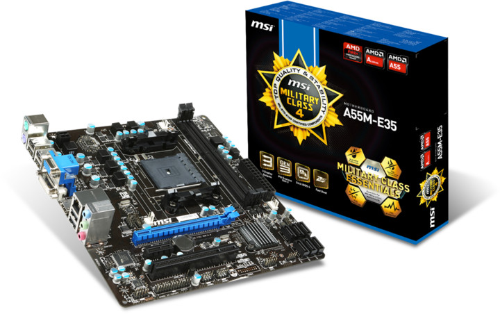 MSI A55M-E35 - AMD A55_2027299087