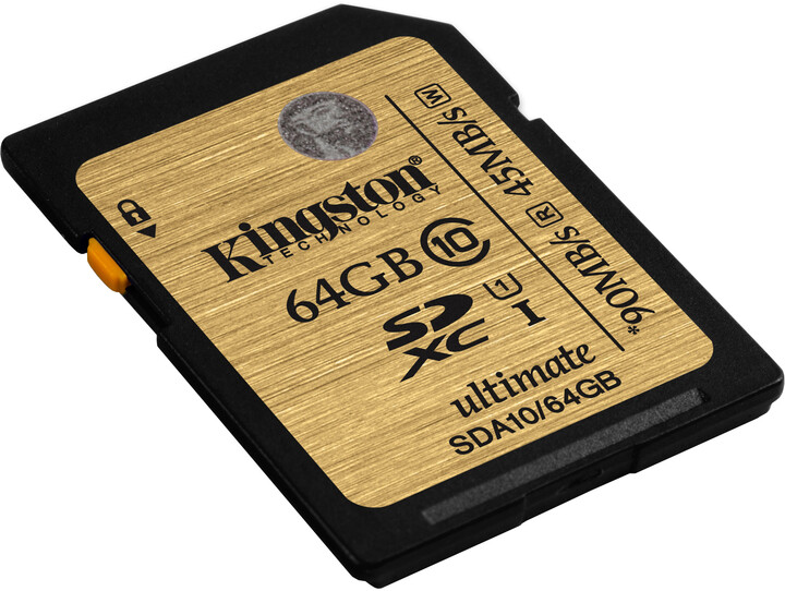 Kingston SDXC Ultimate 64GB Class 10 UHS-I_307879344