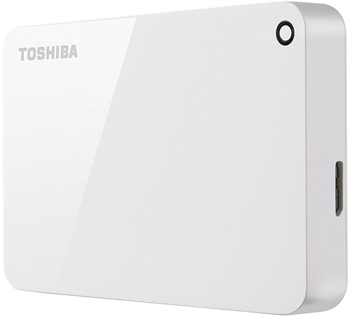 Toshiba Canvio Advance - 3TB, bílá_1651696681