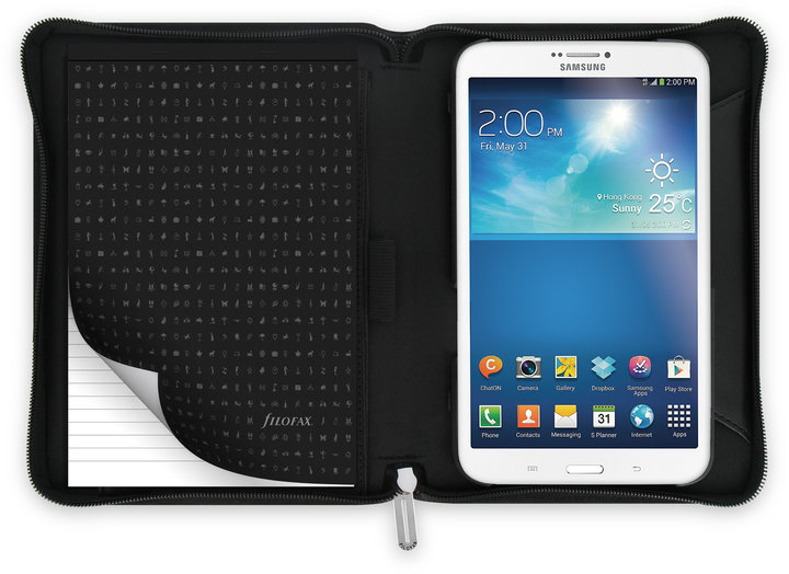 Filofax Metropol pouzdro pro Samsung Galaxy Tab 3 8.0&quot;, černá_1783918177