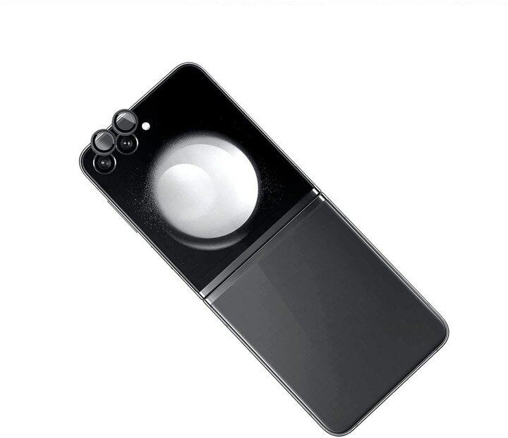 FIXED ochranná skla čoček fotoaparátů pro Samsung Galaxy Z Flip5 5G, černá_1601706842