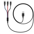 CONNECT IT Wirez 3in1 USB-C &amp; Micro USB &amp; Lightning, 1,2 m_712367065