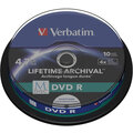Verbatim DVDR 4,7GB, M-Disc, 4x, Printable, 10 ks, Spindle_1004276