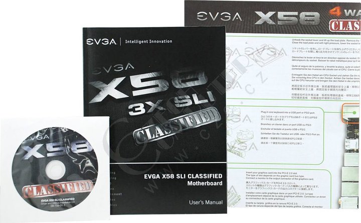 EVGA X58 Classified 4-Way SLI - Intel X58_455969667