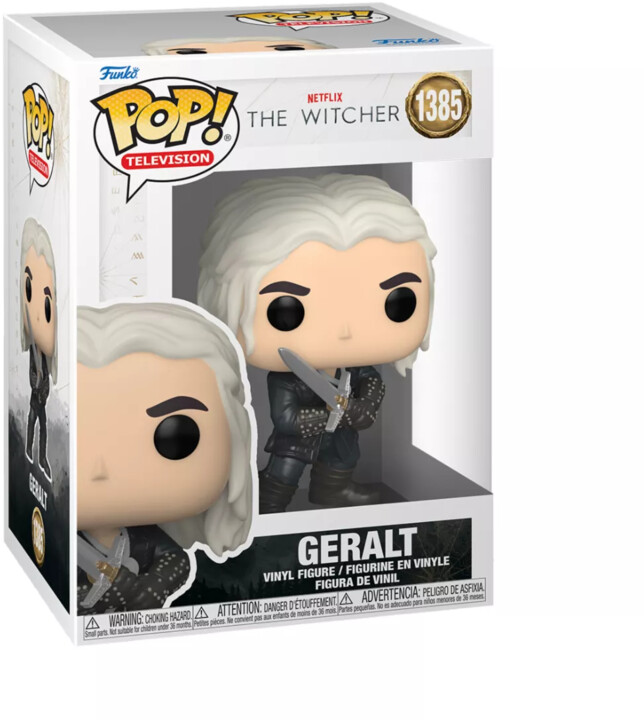 Figurka Funko POP! The Witcher - Geralt w/ Sword (Television 1385)_2120339140