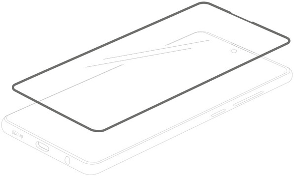 EPICO tvrzené sklo pro OnePlus Nord N100, 2.5D, 0.3mm, černá
