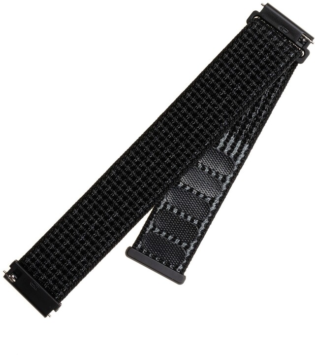 FIXED nylonový řemínek s Quick Release 20mm pro smartwatch, černá_1009658090