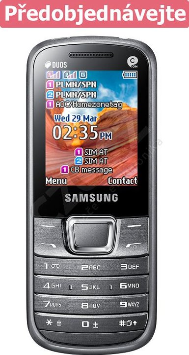 Samsung E2252, metalic silver_1385989935