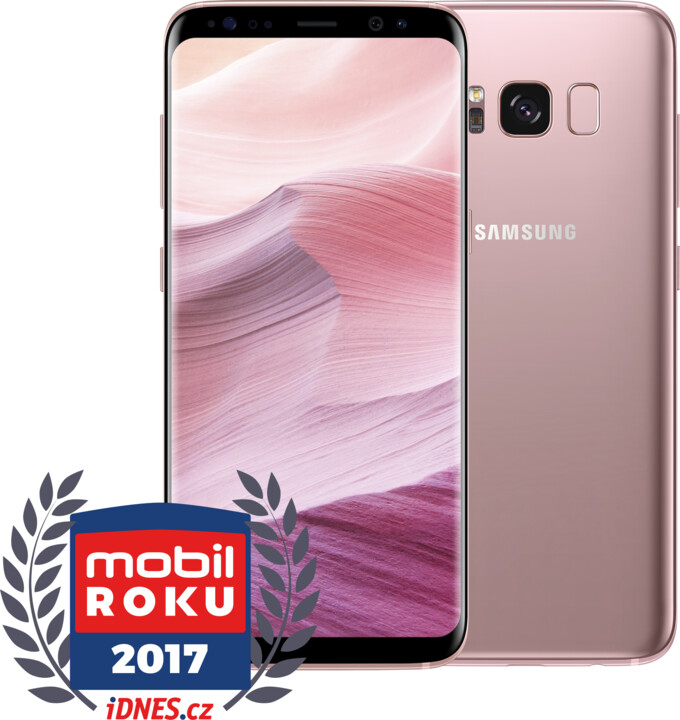 Samsung Galaxy S8, 4GB/64GB, růžová_716091695