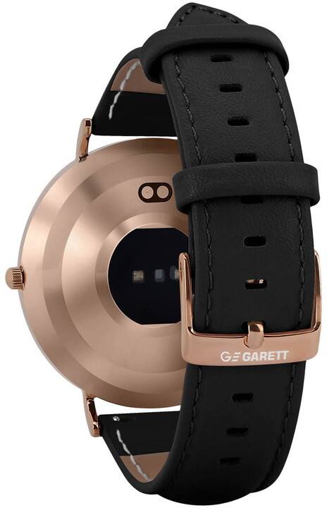 Garett Smartwatch Verona zlatá, černý řemínek_132351398
