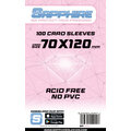 Ochranné obaly na karty SapphireSleeves - Pink, tarot, 100ks (70x120)_2070319800