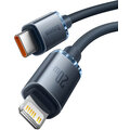 Baseus nabíjecí / datový kabel Crystal Shine Series USB-C - Lightning, 20W, 2m, černá_1545801037