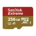 SanDisk Micro SDXC Extreme 256GB 100MB/s A1 UHS-I U3 V30 + SD adaptér_1005577731