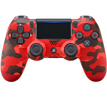 Sony PS4 DualShock 4 v2, red camouflage_1905213886