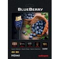 Audioquest kabel BlueBerry HDMI 2.0, M/M, 8K@30Hz, 3m, černá/modrá_139220625